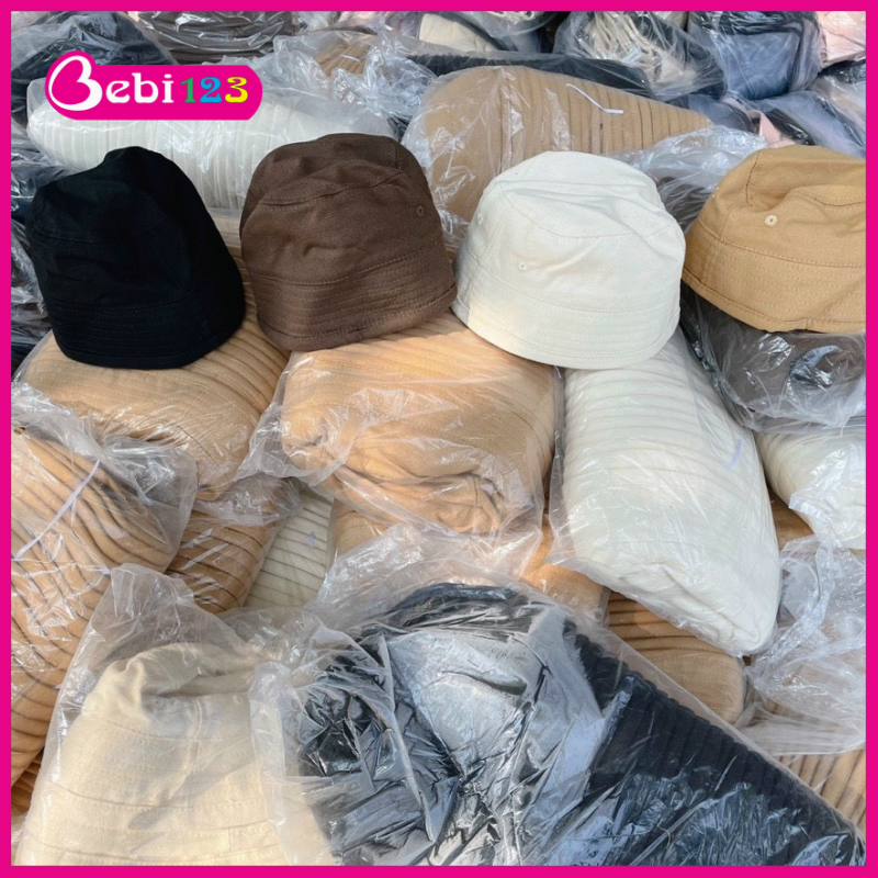 Mũ Nón Bucket Rộng Vành Mùa Hè Cho Bé