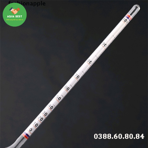 [Hàng Chuẩn] Cồn kế đo nồng độ cồn, đo nồng độ rượu 0 - 100 độ