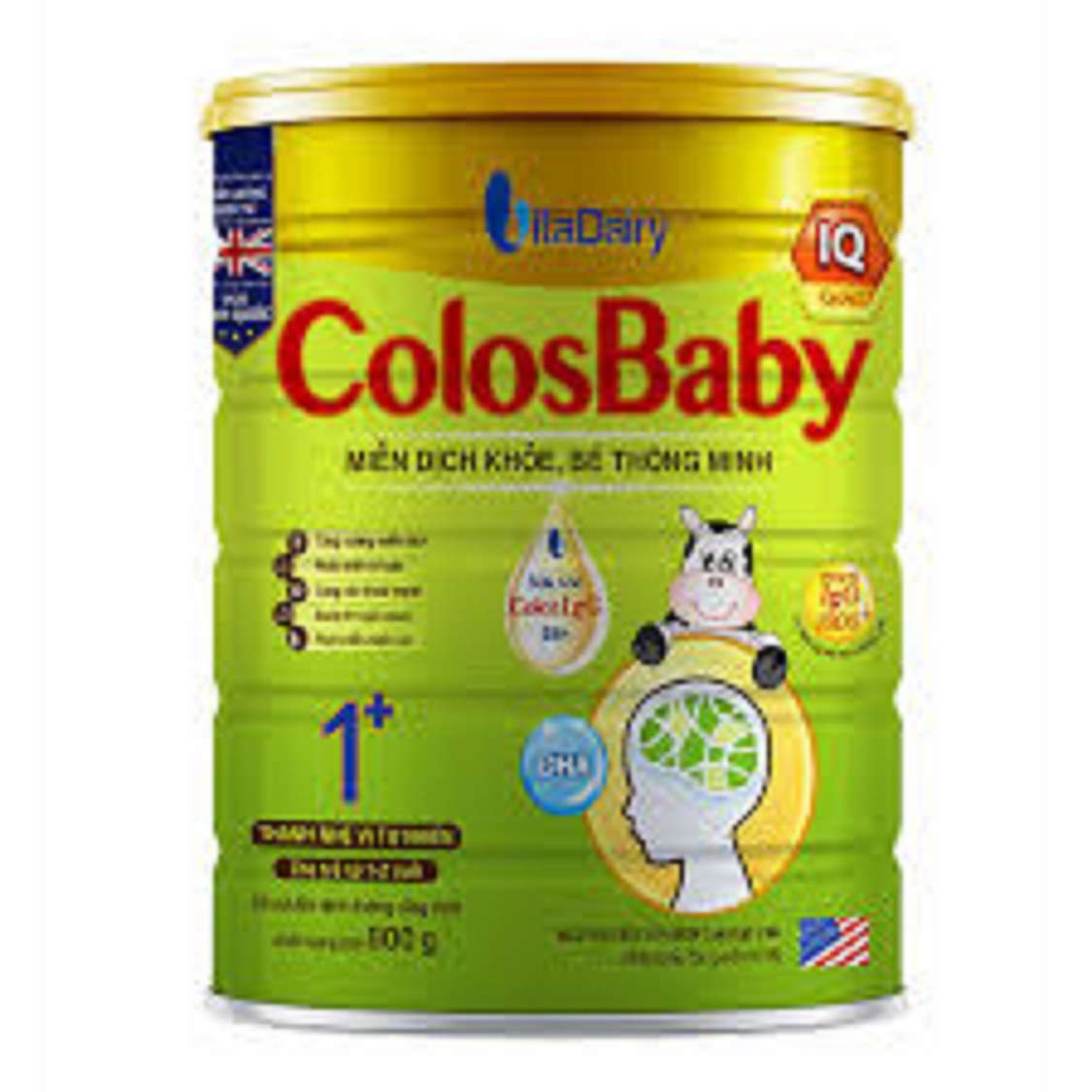 Sữa Colosbaby IQ Gold 1+800g