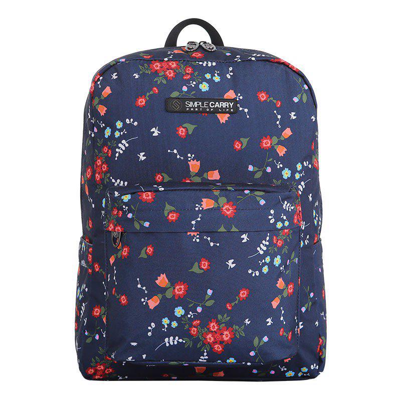[HCM]Balo Laptop SimpleCarry F3 hoa văn