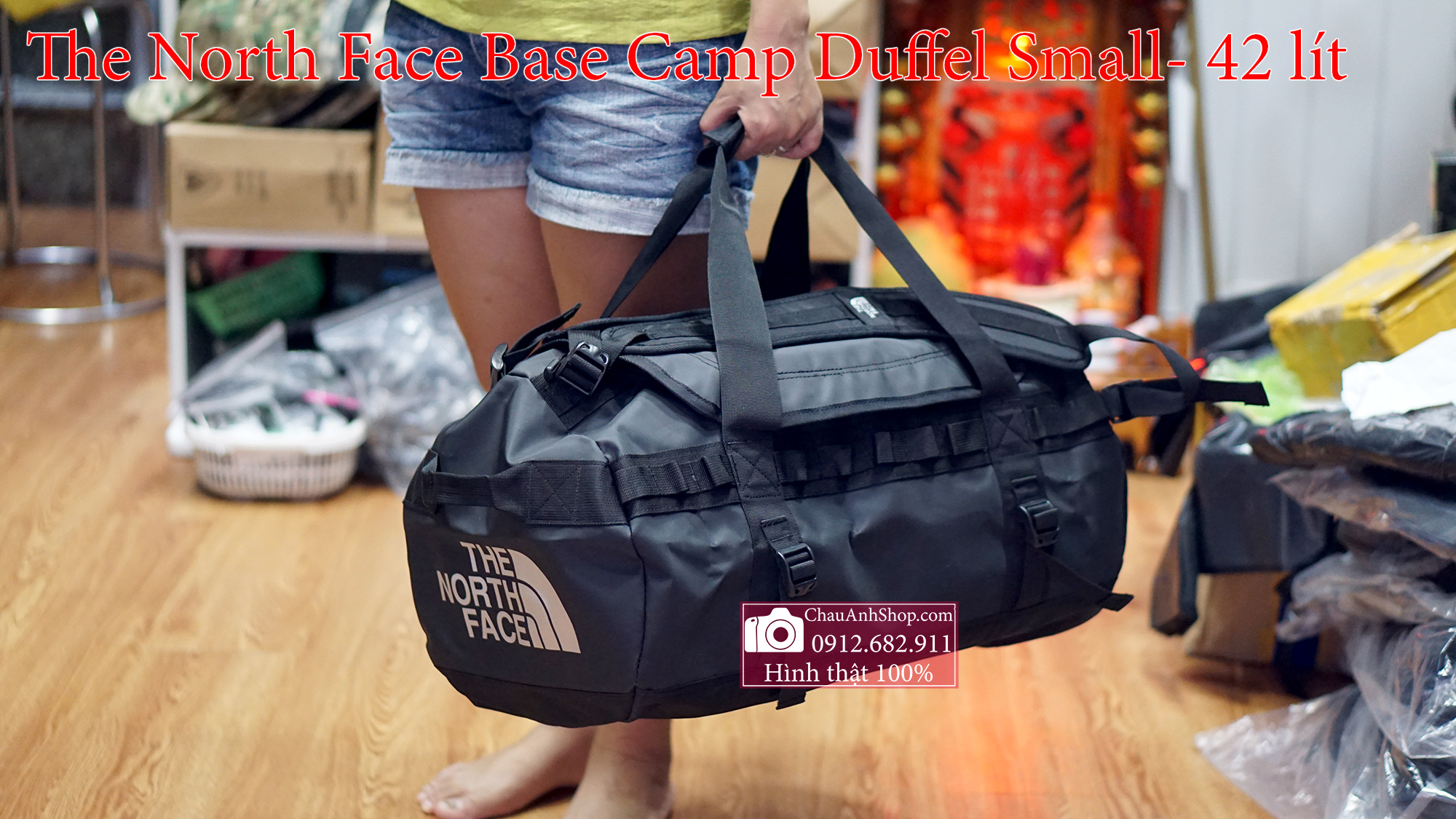 Túi trống TNF Base Camp Duffel Small- 42 lít