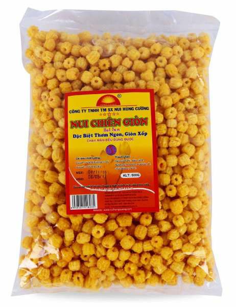 500gram Nui sấy Giòn