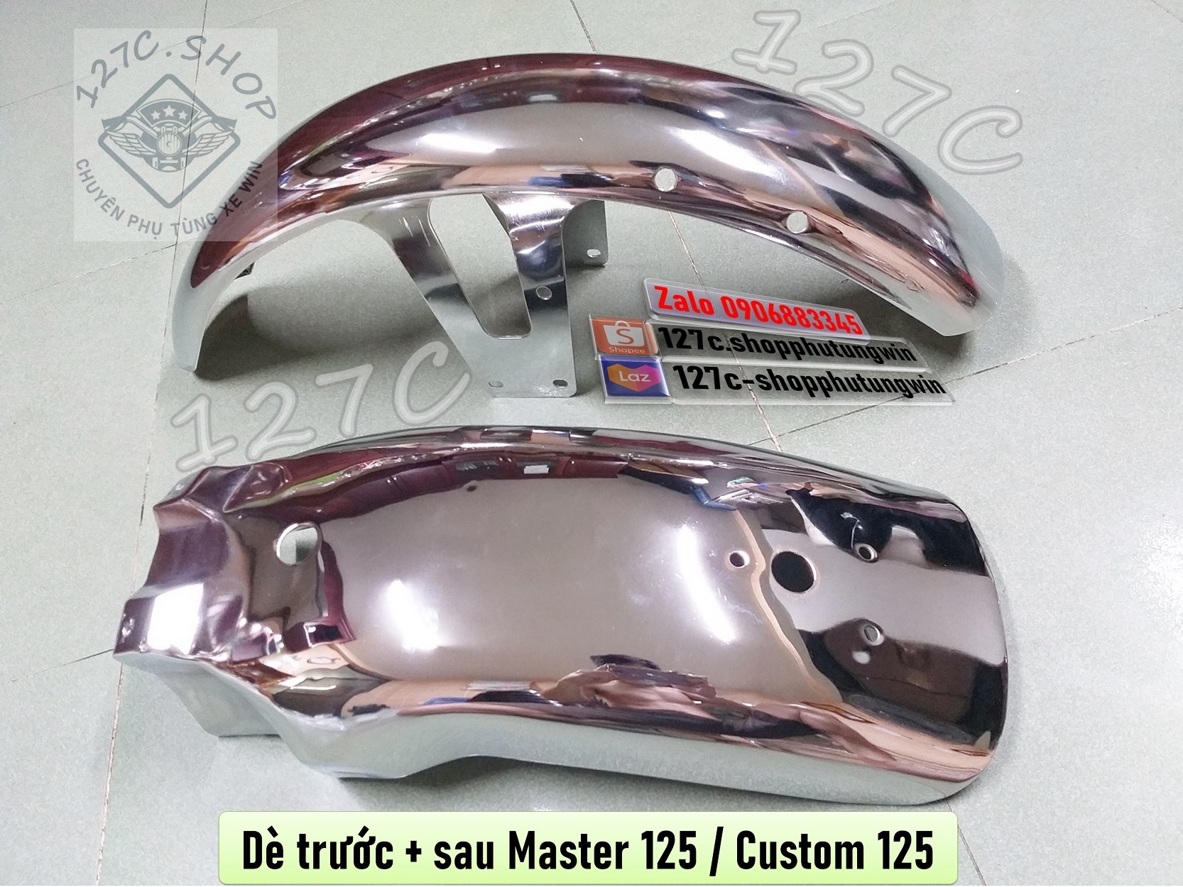 [HCM] Dè trước + sau Honda Master 125 / Custom 125