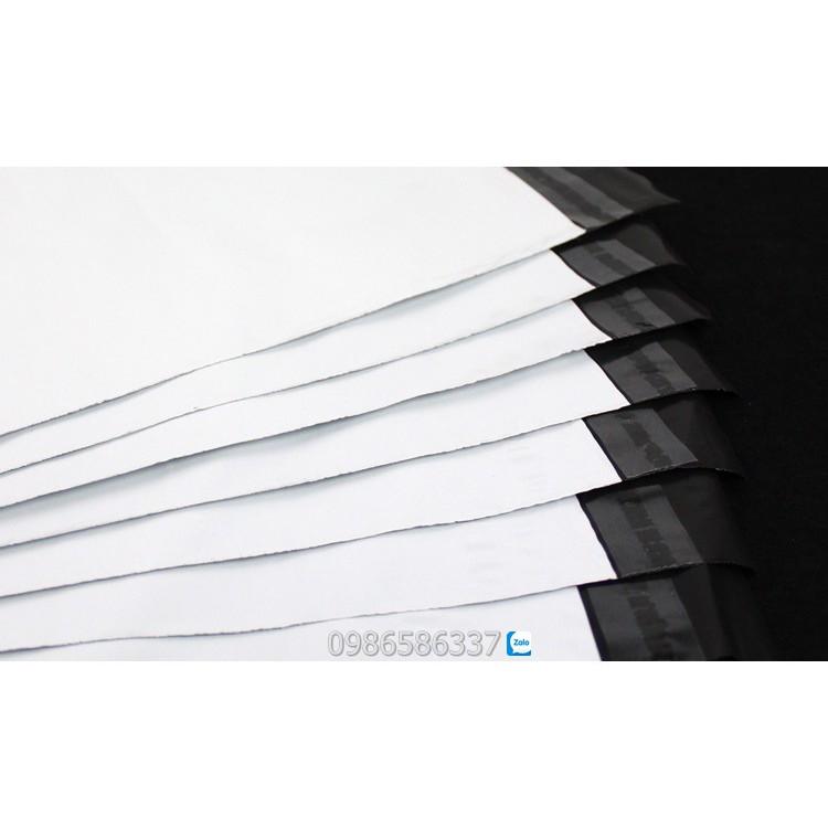 [TRẮNG-DÀY]Túi đóng hàng chống bóctúi niêm phong dán miệng đóng gói vận chuyển thay băng dính+túi nilon truyền thống