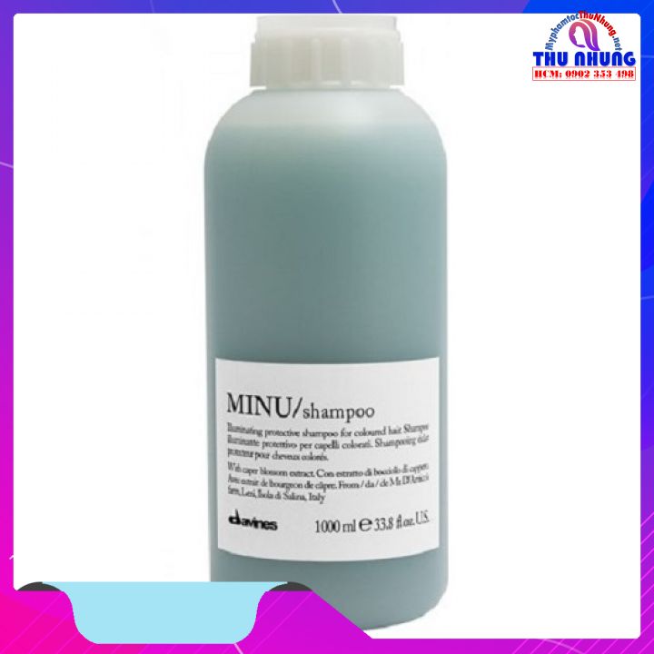 [HCM]Dầu gội Davines Minu Shampoo dành cho tóc nhuộm 1000ml