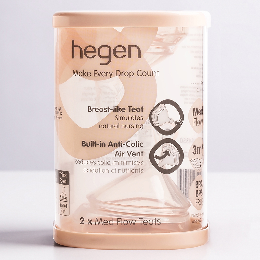 Núm ty Hegen M (3-6M, 2 cái/hộp)