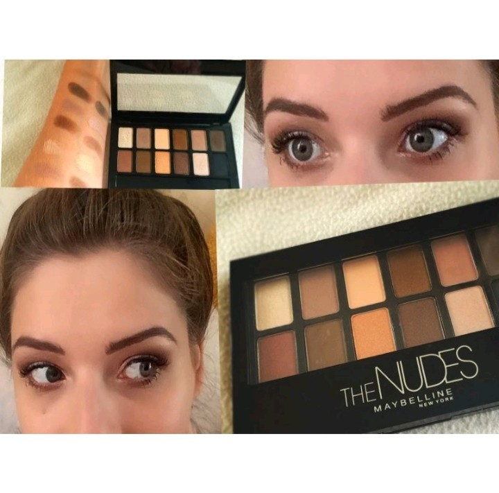 Phấn Trang Điểm Mắt The NUDES Maybelline Pháp