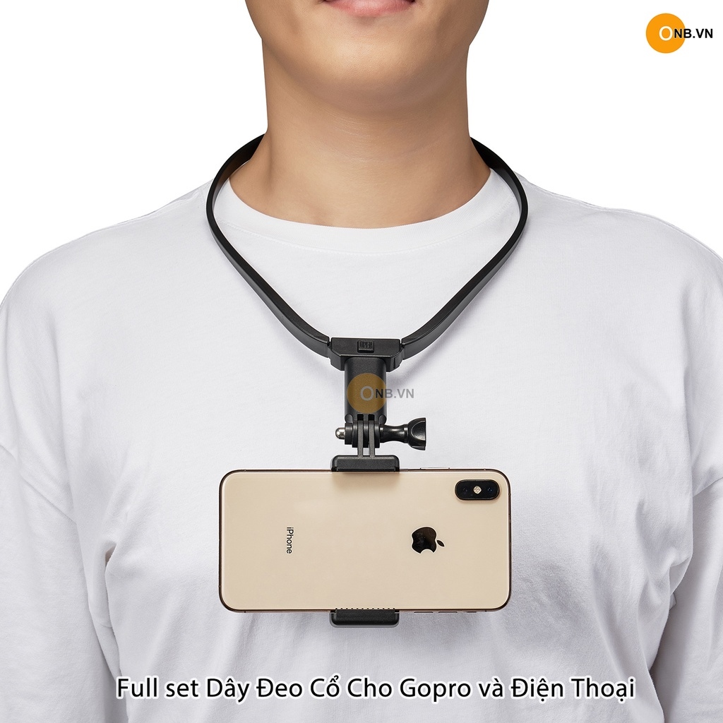 ㍿✓┅ Fullset Dây Đeo Cổ Cho Gopro và Điện Thoại mẫu mới 2022