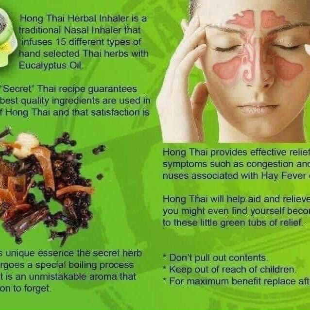 Hũ hít mũi thảo dược hong thai