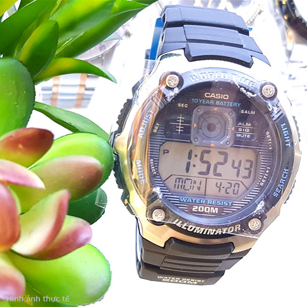 Đồng Hồ Nam Dây Nhựa Casio AE-2000W-1AVDF