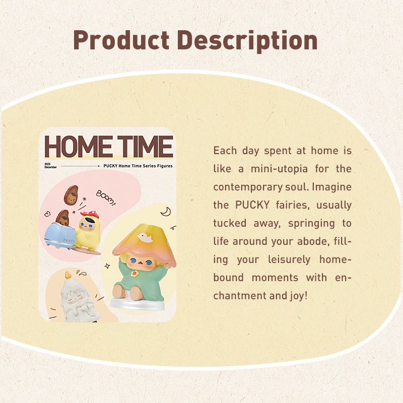 POP MART PUCKY Home Time Series Blind Box