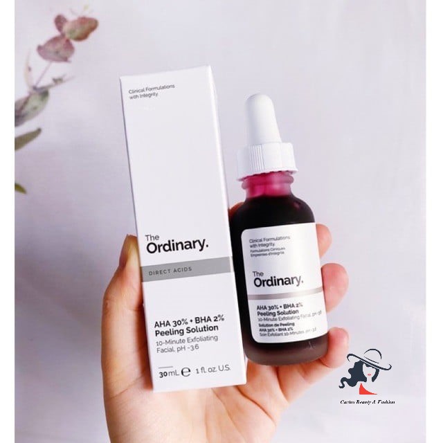 [HCM]Tinh Chất The Ordinary Aha 30% + Bha 2% Peeling Solution
