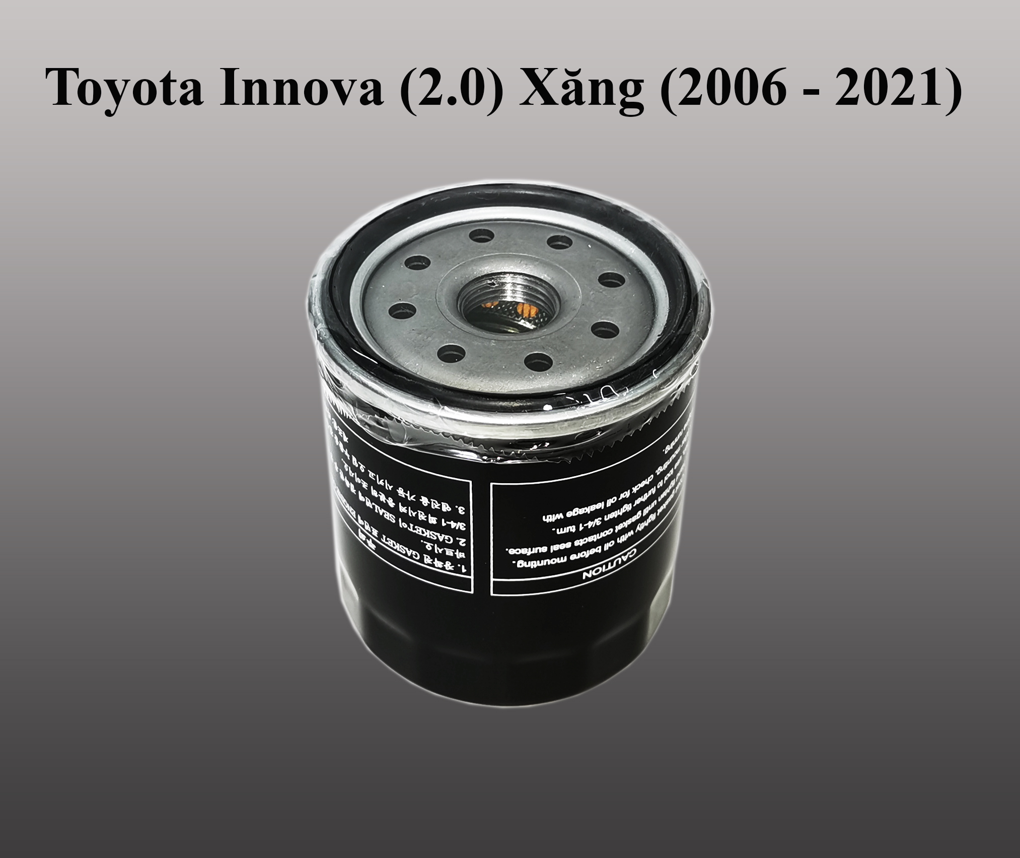 Lọc nhớt Innova (2.0) xăng (2006 - 2021)
