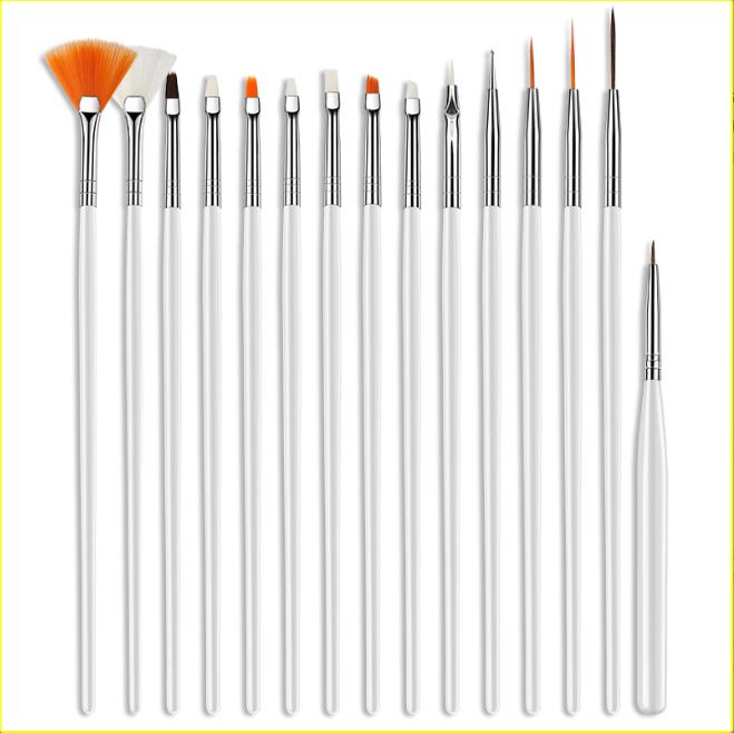 Set Cọ 15 cây trang trí móng tiện lợi