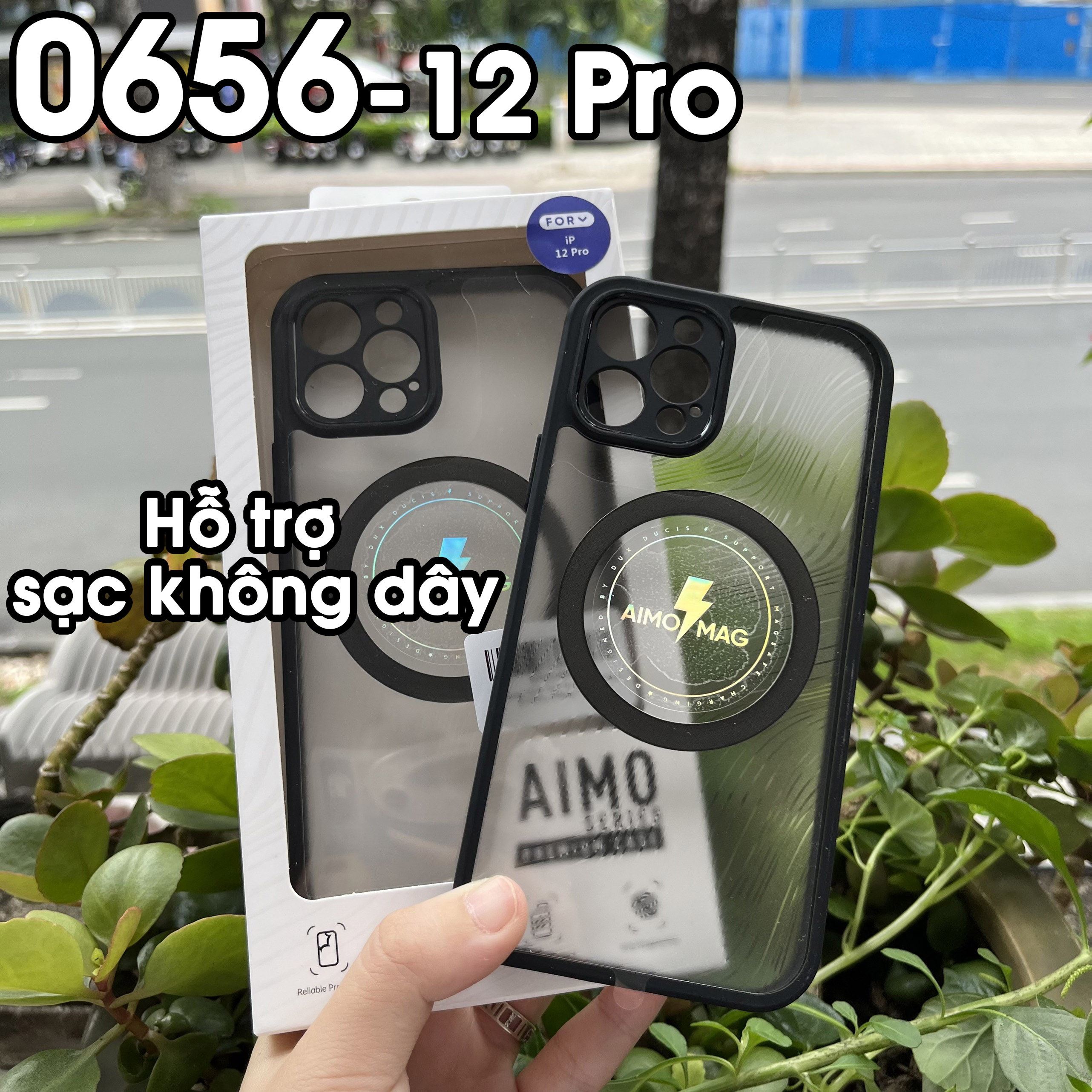 Ốp lưng dux ducis iphone 16/ 16 plus/ 16 pro/ max/ 15/ 15 plus/ 15 pro/ max/ 14/ 13/ 12 series hỗ trợ sạc không dây