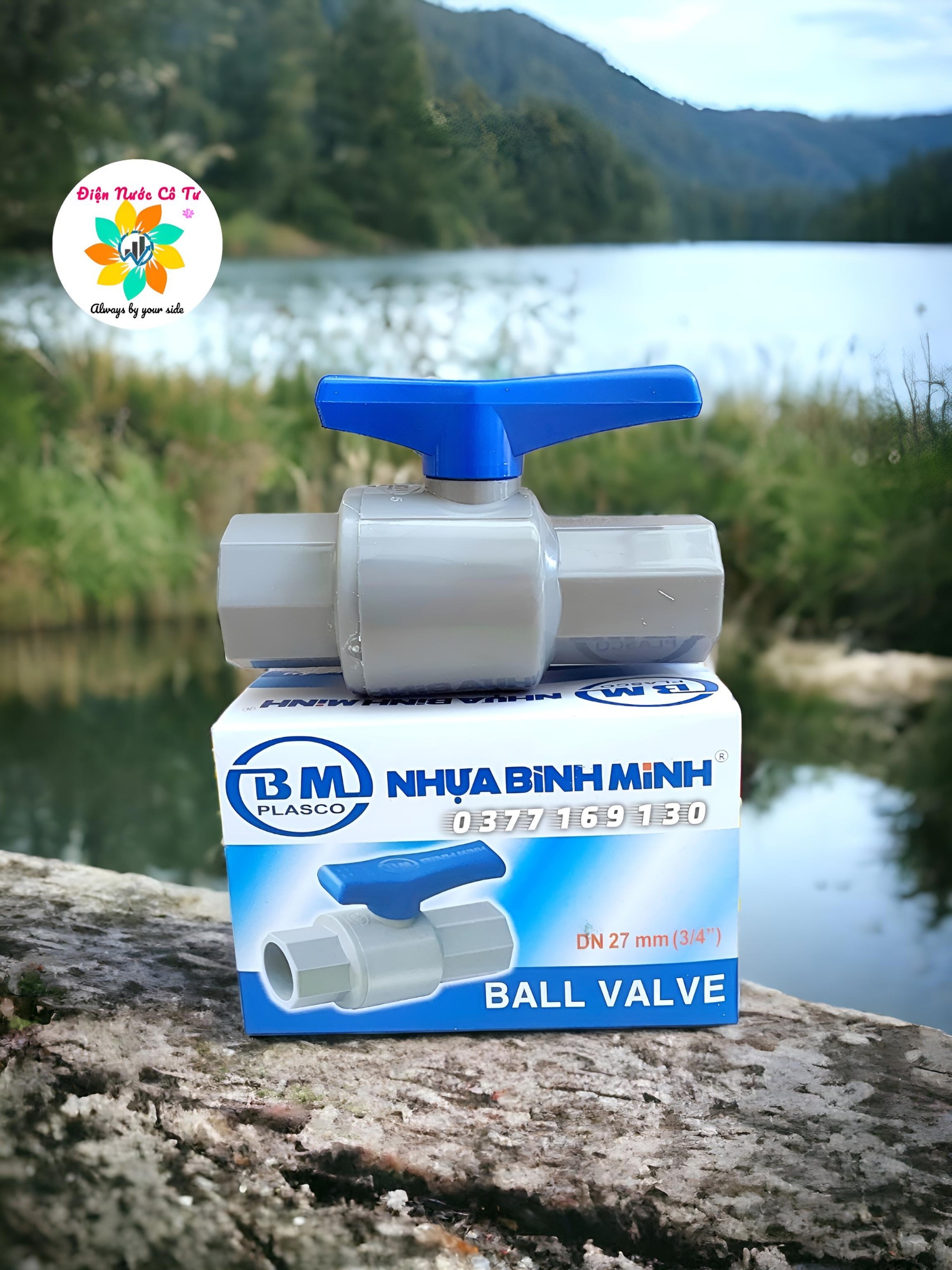 Van nhựa bình minh 21/27/34mm