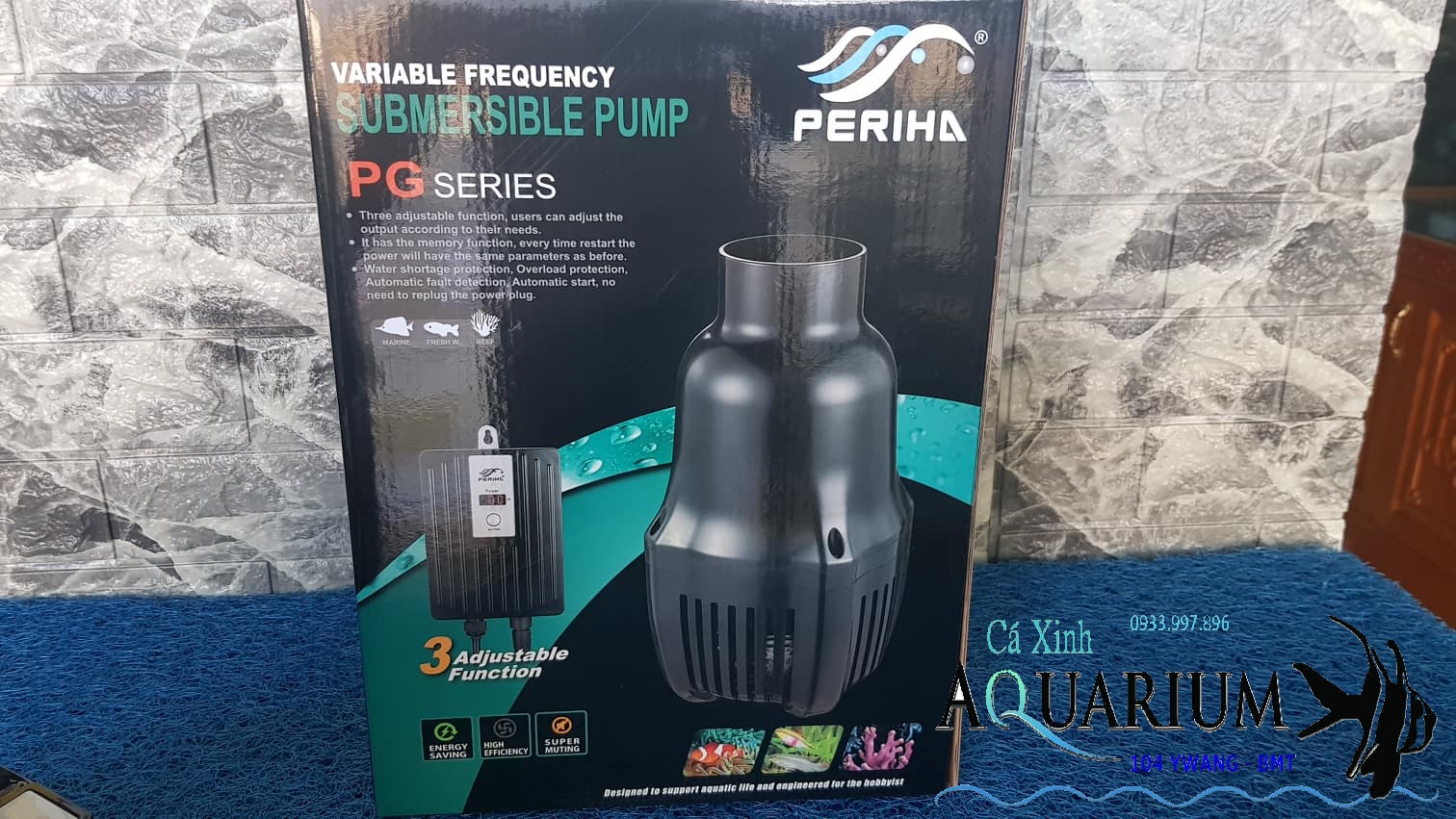 Máy bơm hồ Koi Periha PG 25