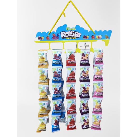 [HCM]Kẹo dẻo cuộn Risen hương vị trái cây vỉ 50 cục