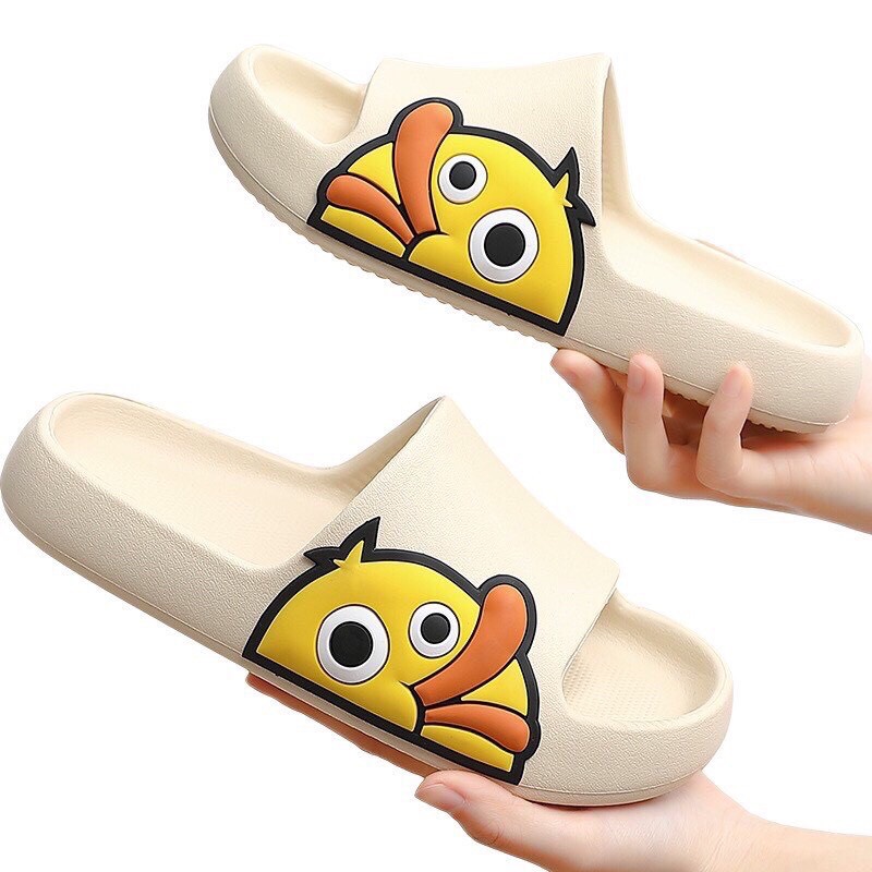 Dép hình con vịt Dép thời trang nam nữ Dép quai ngang KUTE mẫu mới nhất Dép đôi