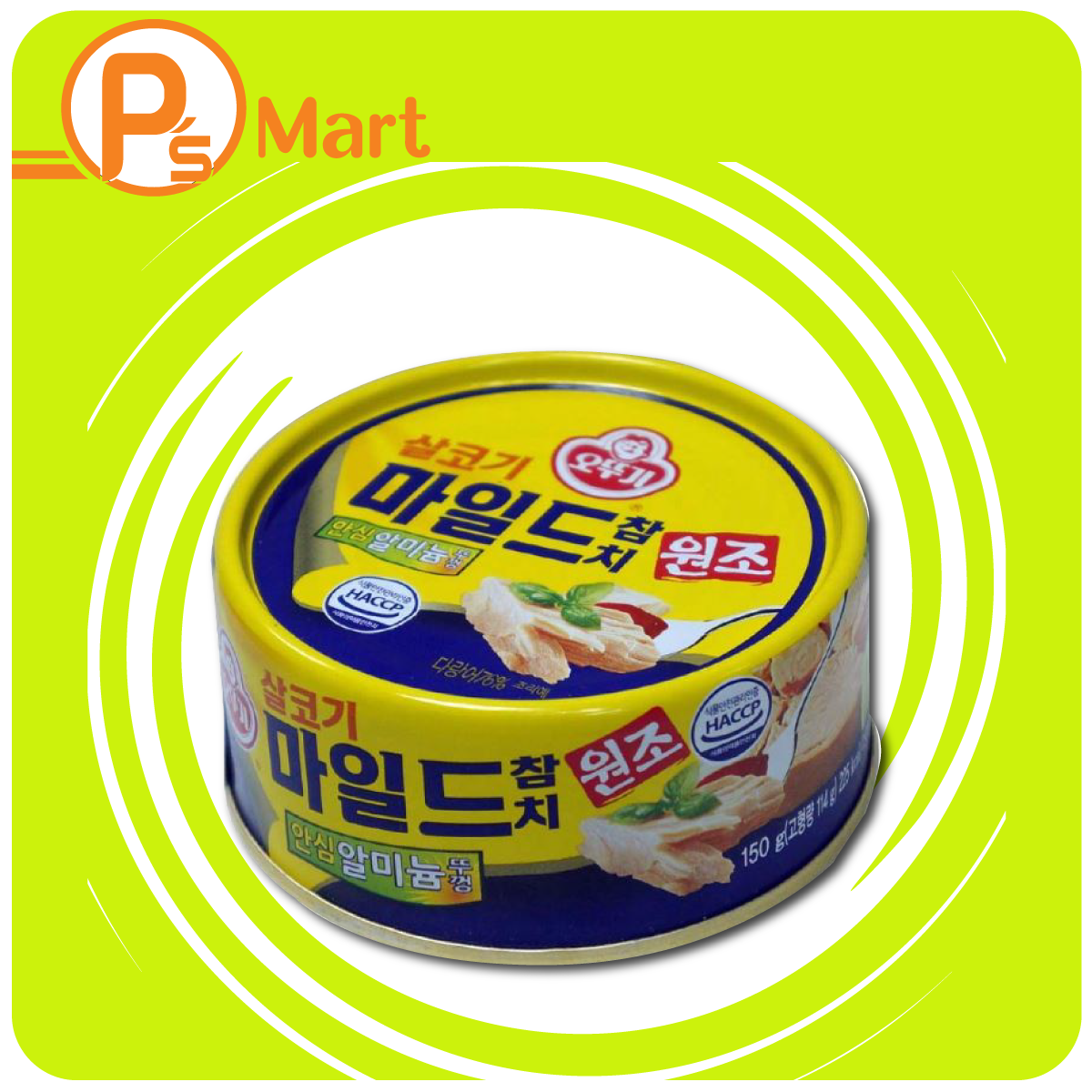 Cá Ngừ Thanh Ottogi 150G NK Hàn Quốc