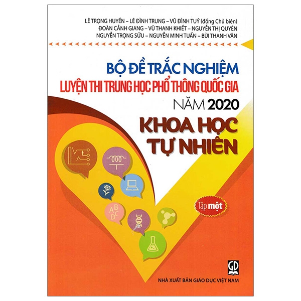 Fahasa - Bộ Đề Trắc Nghiệm Luyện Thi THPT Quốc Gia 2020 - Khoa Học Tự Nhiên - Tập 1 - Tái Bản