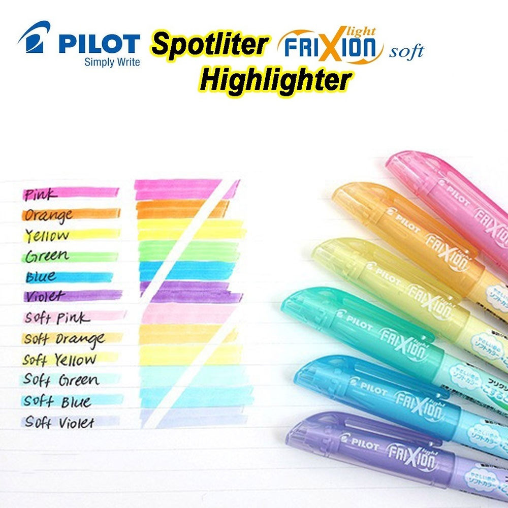 Bút highlight xóa được Frixion light