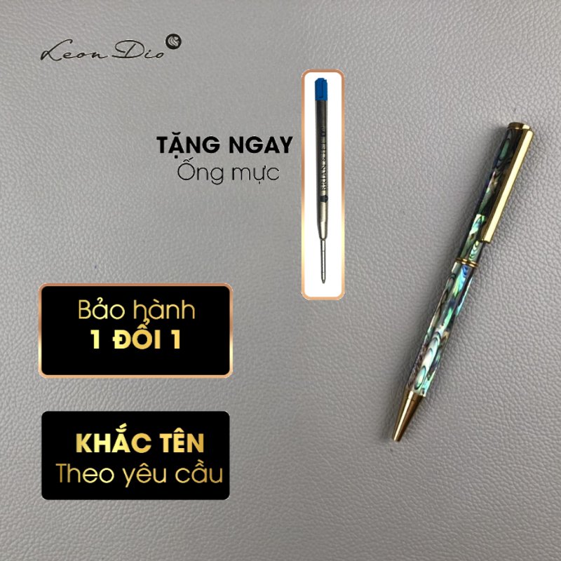 LD- Bút Ký Cao Cấp Leon Dio Mỹ Nghệ Xà Cừ OC002 Khẳng Định Đẳng Cấp Cá Nhân