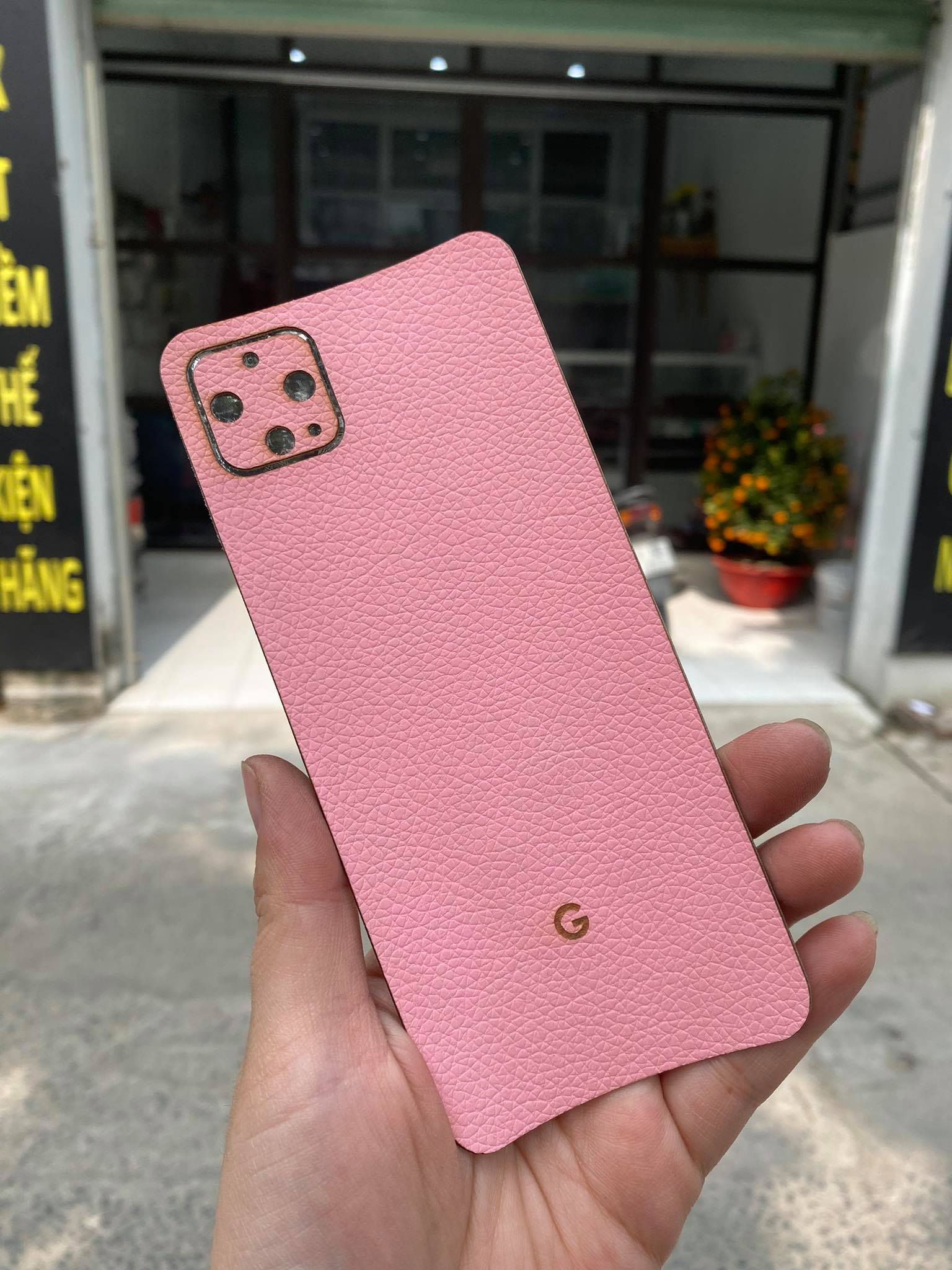 Dán da lưng ĐT Google Pixel 4XL trơn không các màu