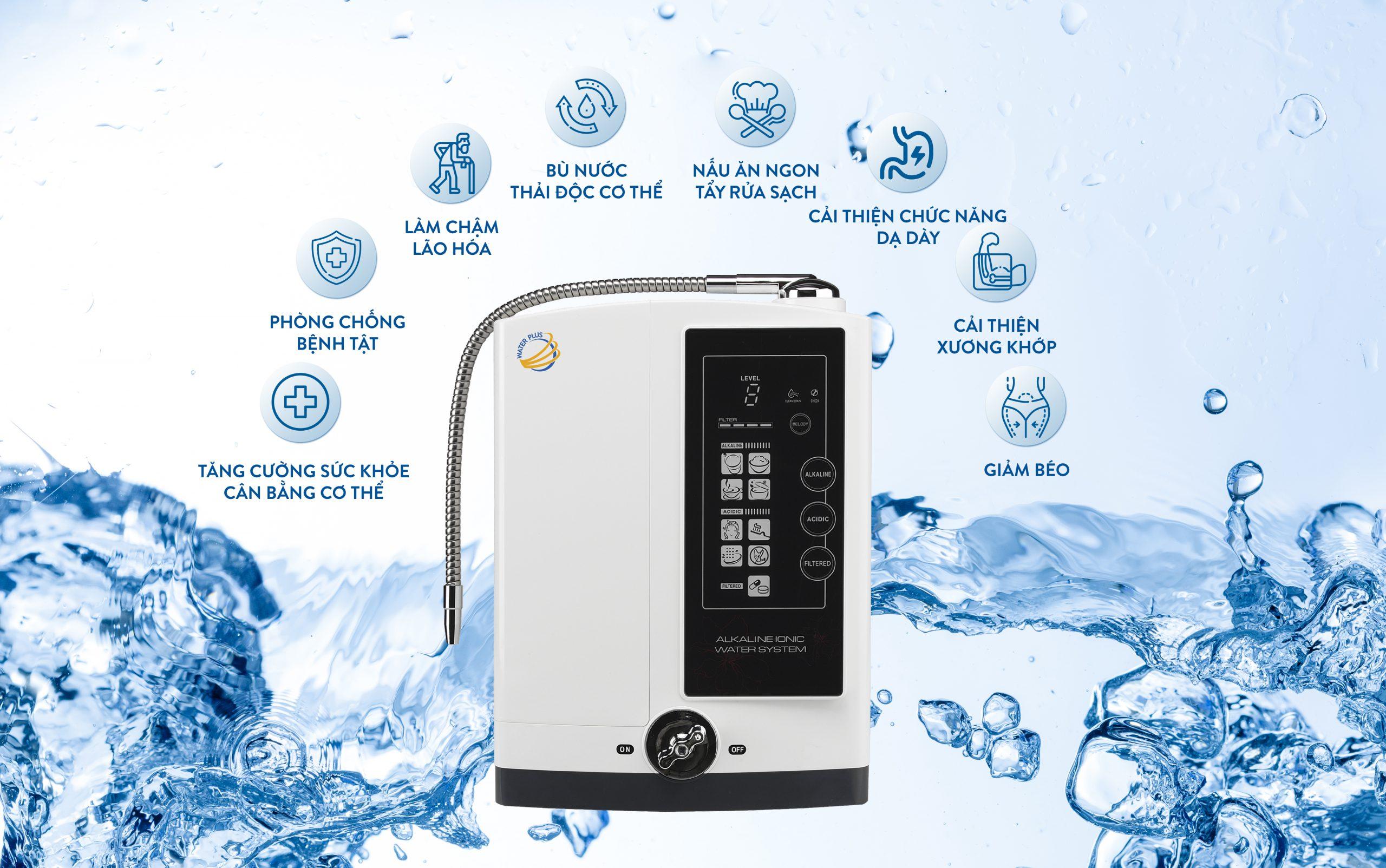 Máy lọc nước kiềm water Plus