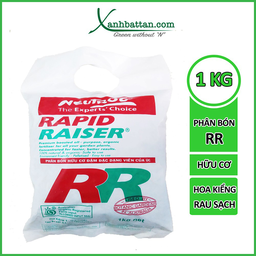 Phân Hữu Cơ Rapid Raiser Nhập Khẩu Từ Úc Túi 1 Kg