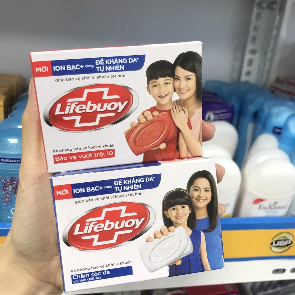 Bath Soap lifebuoy [HCM] germicidal 90g/cake soap