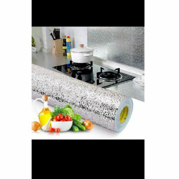 Giấy bạc dán bếp 3m×60cm