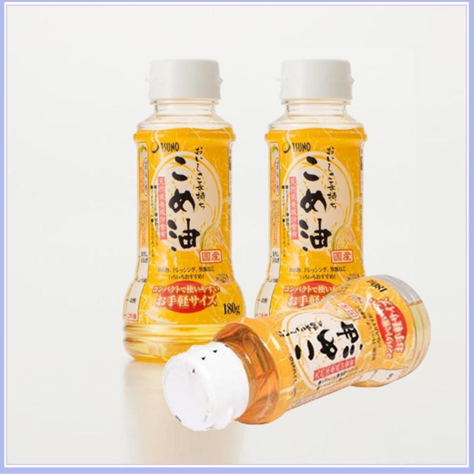 Dầu Gạo Nguyên Chất Tsuno Rice Oil 180g