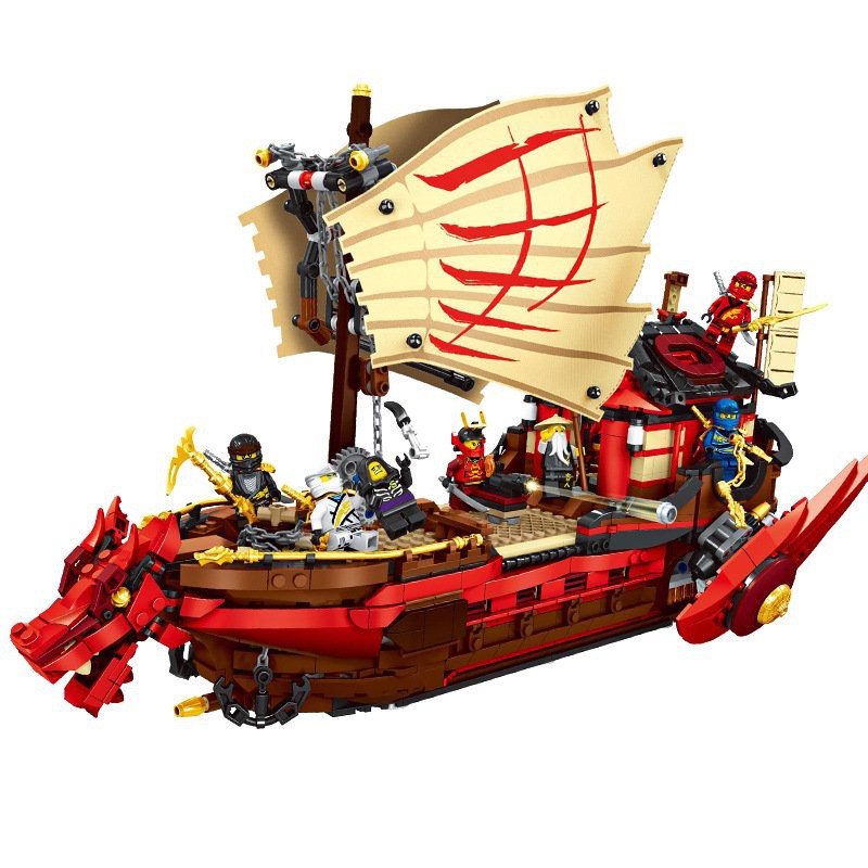 đồ chơi lắp ráp mô hình ninjago 4029 Siêu Tàu Chiến Destiny's Bounty