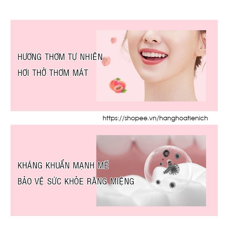 Xịt Thơm Miệng Heyxi Vị Đào, Trà Xanh Thơm Mát