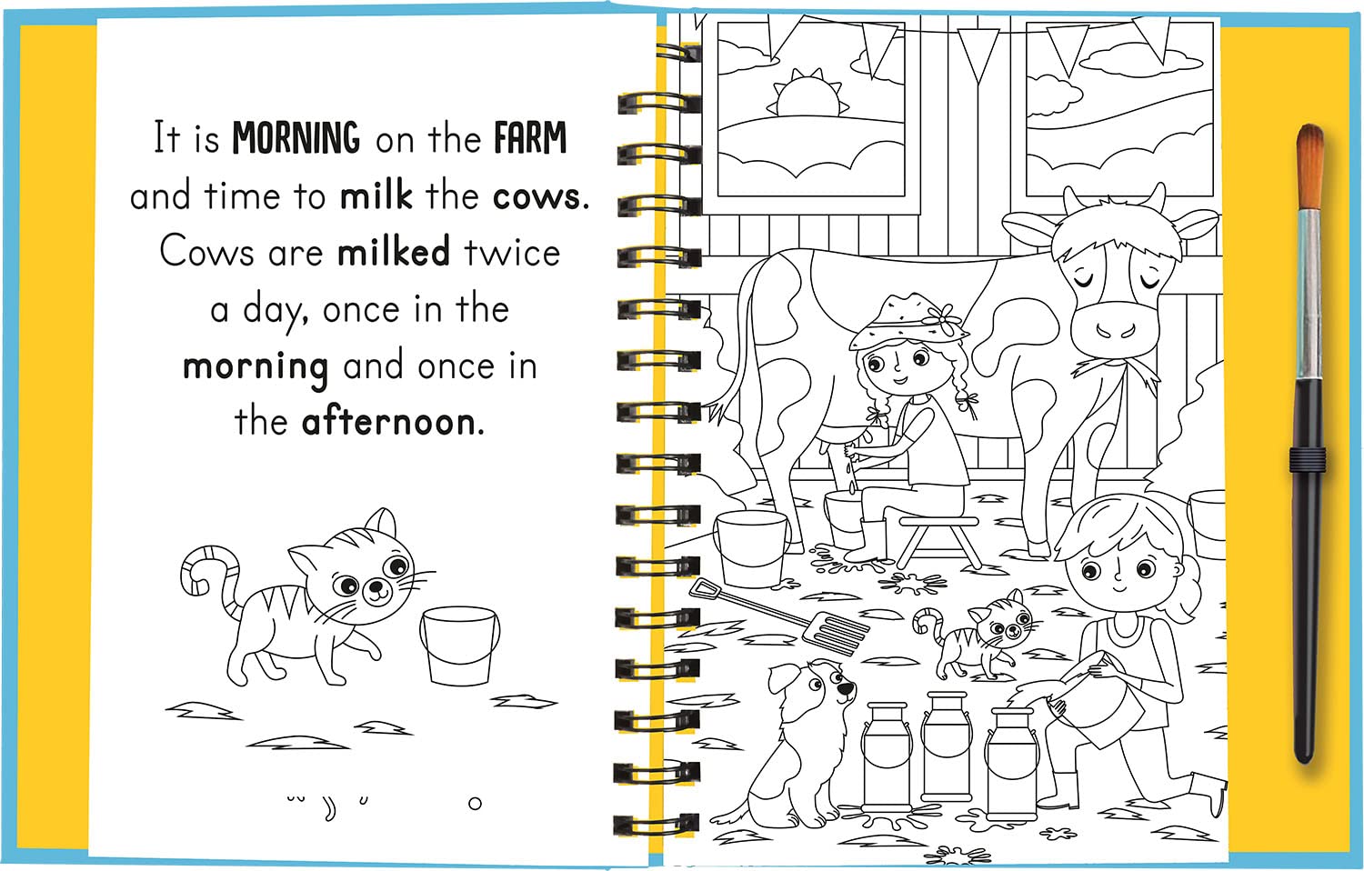 Sách-Anh: Moo and Baa - Farm