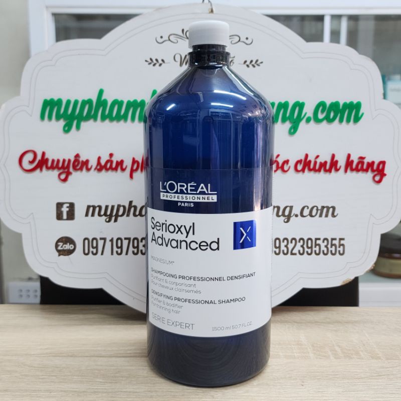 DẦU GỘI  L'OREAL KÍCH THÍCH MỌC TÓC SERIOXYL 500ML - 1500ML