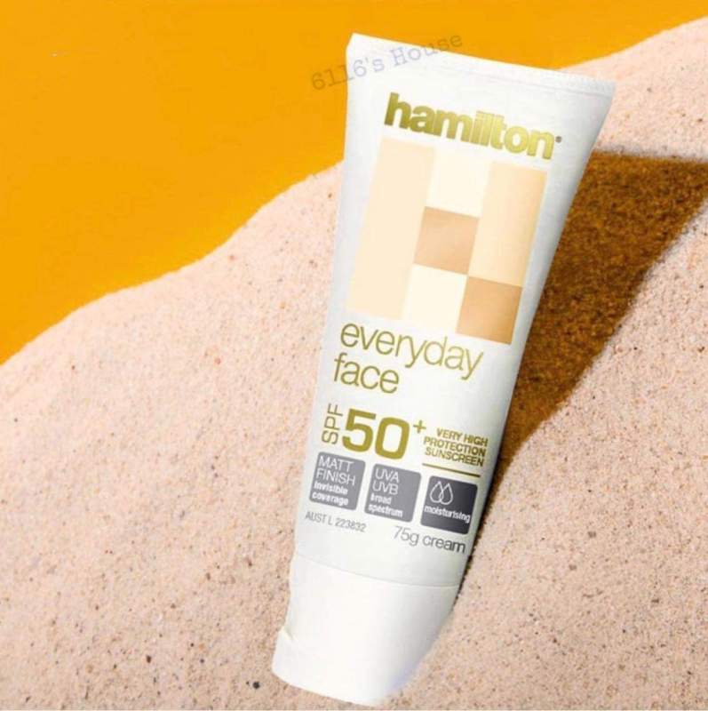 Kem chống nắng cho da mặt Hamilton Spf 50+ 75g của Úc