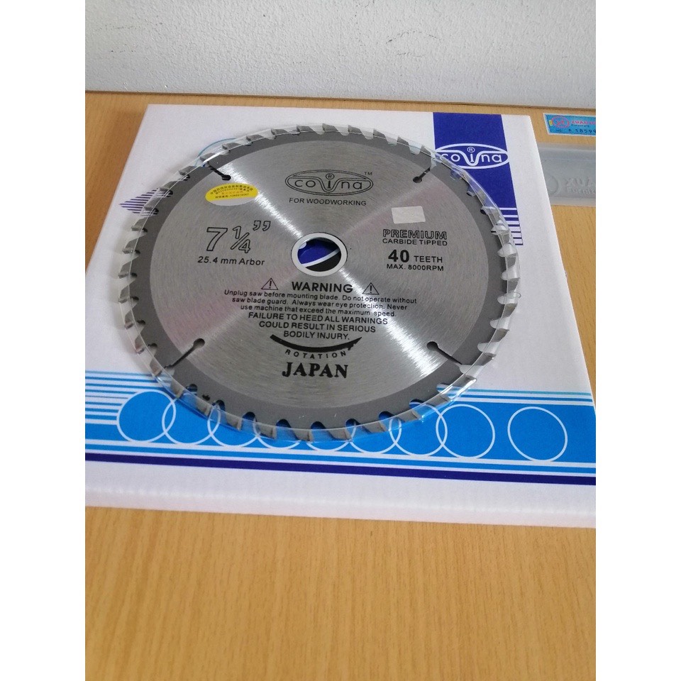 [HCM]LƯỠI CƯA GỖ COVINA 185MM