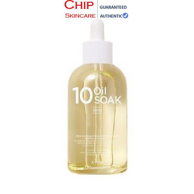 Nước Hoa Hồng APIEU 10 Oil Soak Skin 97ml Căng Bóng, Cấp Ẩm Sâu.