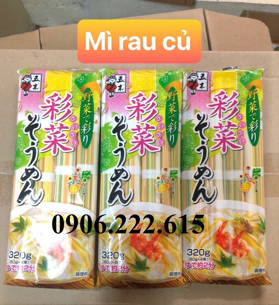 Mỳ somen rau củ ITSUKIFOODS saisai SOMEN