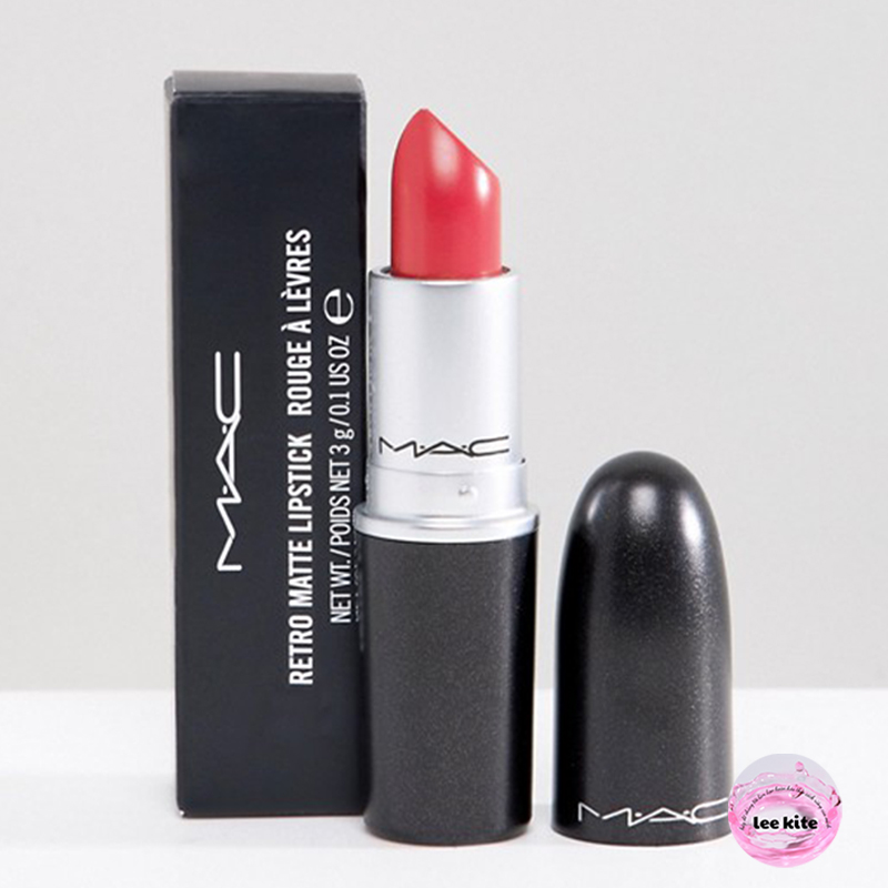 Son Lì Mac Màu 706 Relentlessly Red - Đỏ Hồng San Hô