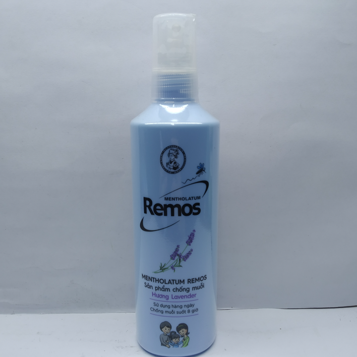 Chai xịt chống muỗi remos lavender - chai 150ml