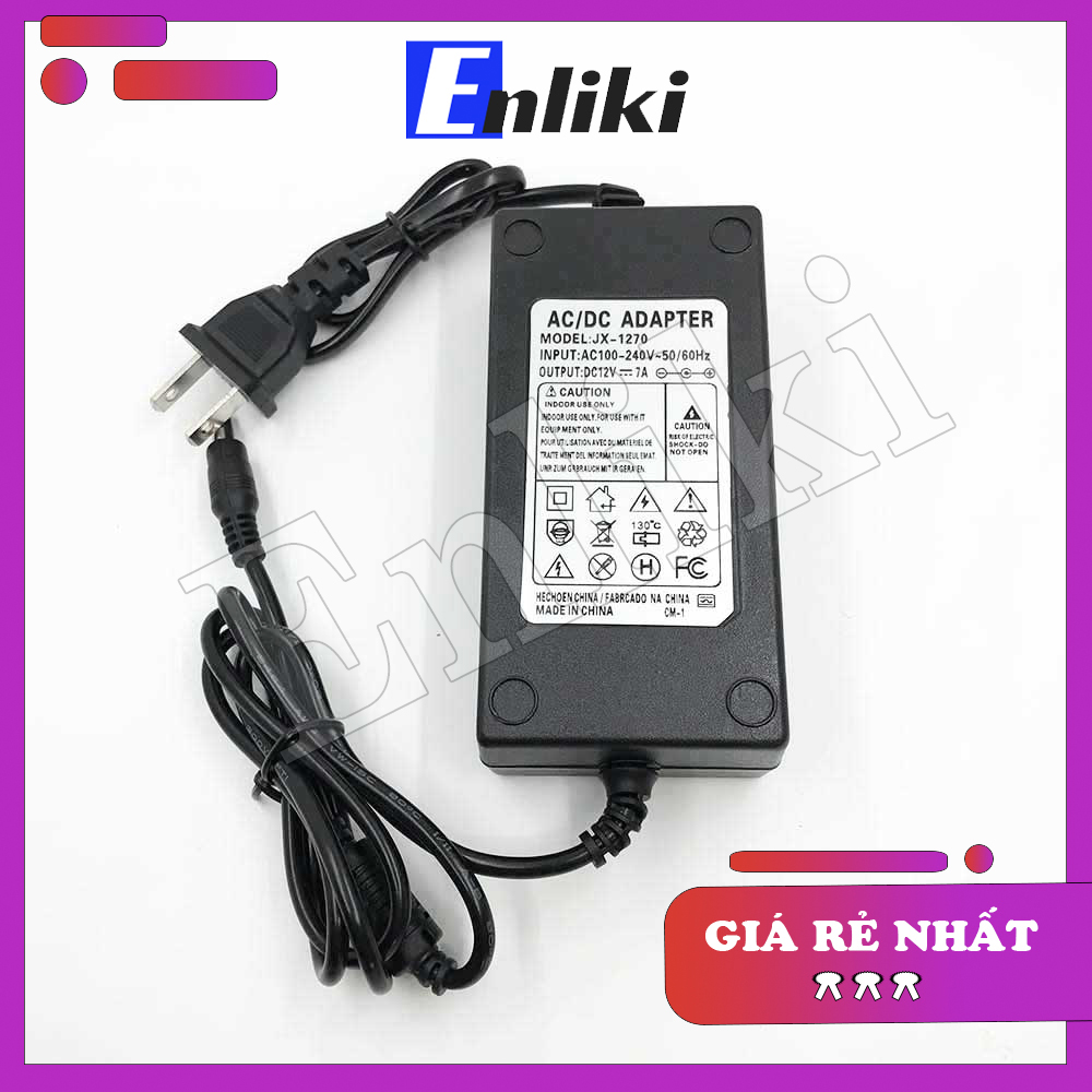Nguồn Adapter 12V 7A