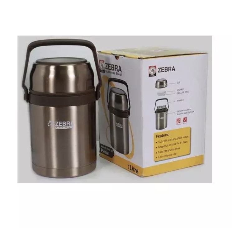 BÌNH Ủ CHÁO ZEBRA 1L-152435 THÁI LAN CAO CẤP