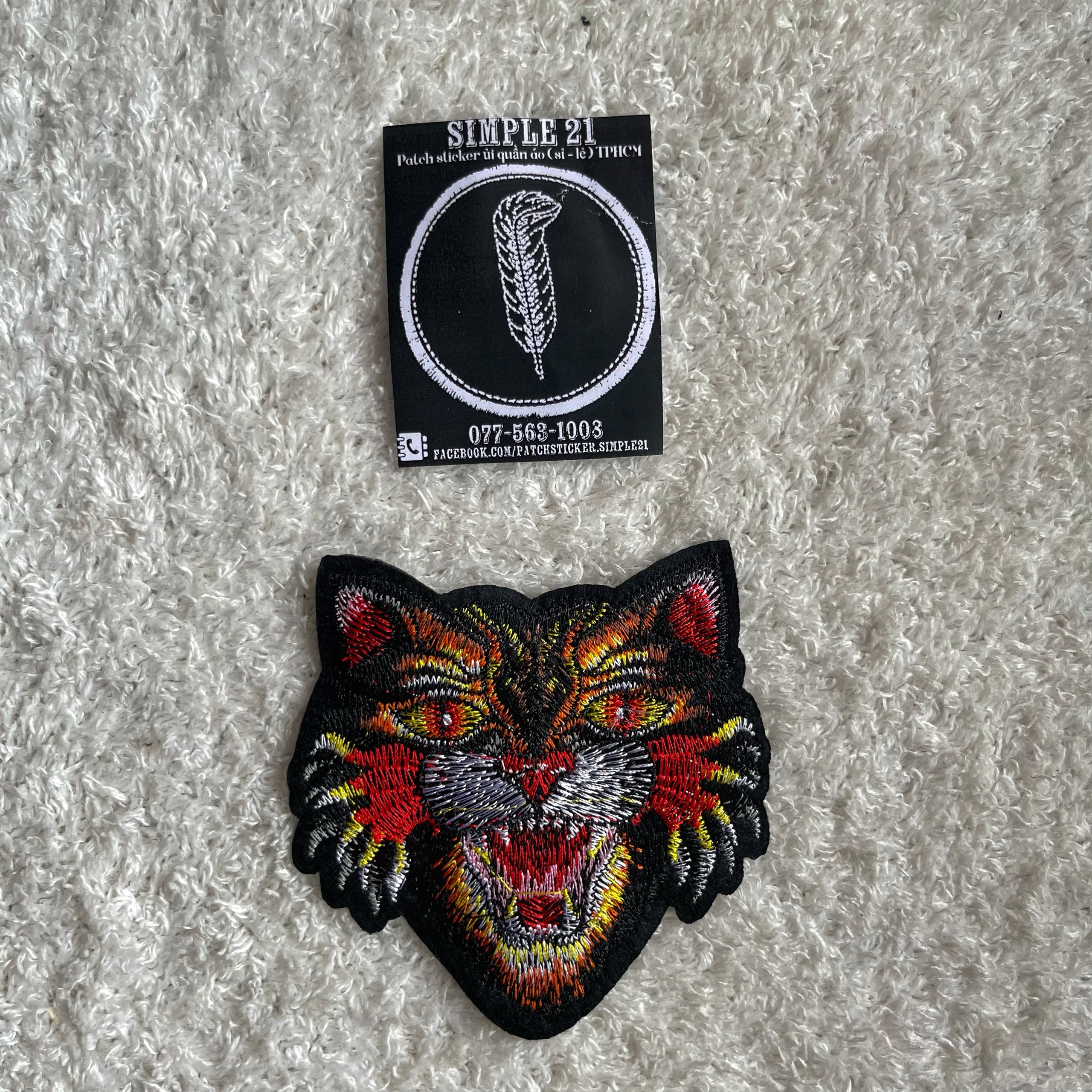 Patch sticker ủi quần áo