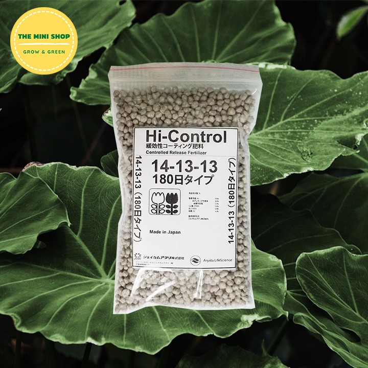 Gói 200g phân chì tan chậm Nhật Bản Hi control