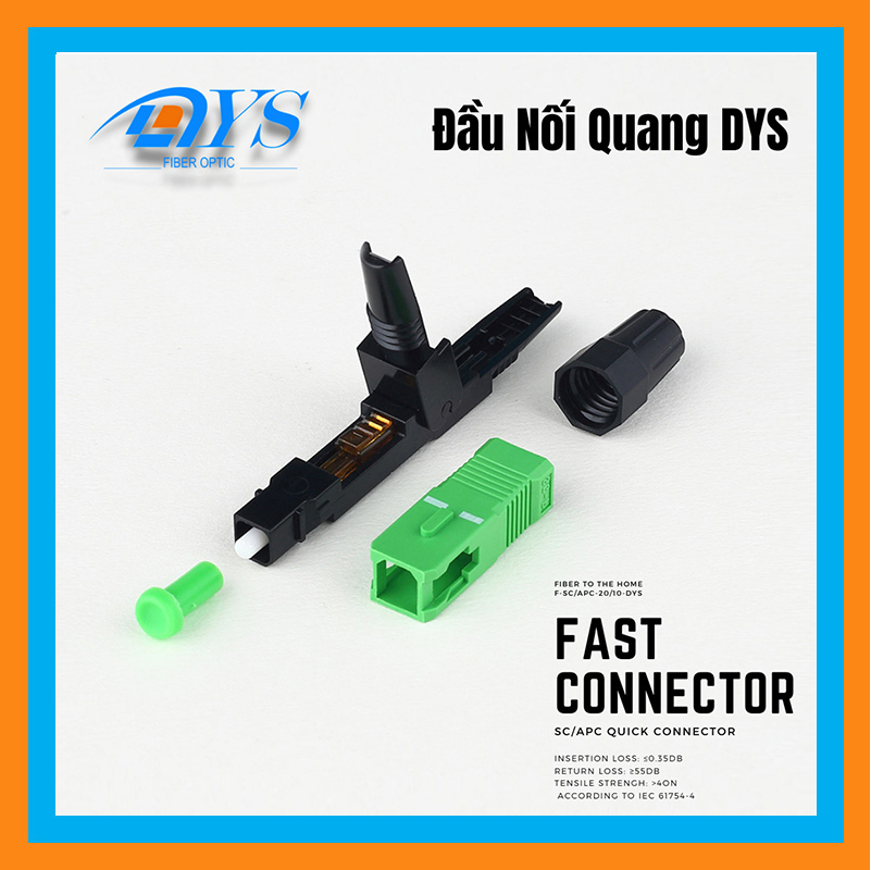 Bộ 10 Đầu fast connector DYS, KINGTON