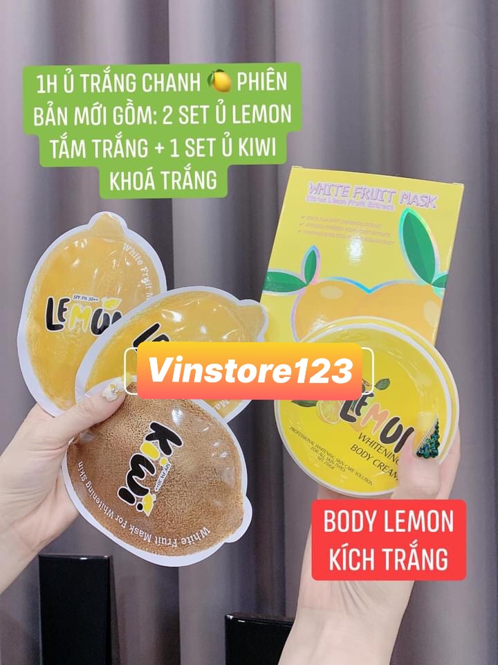[HCM]KEM Ủ TRẮNG CHANH - Ủ KÍCH TRẮNG QLADY
