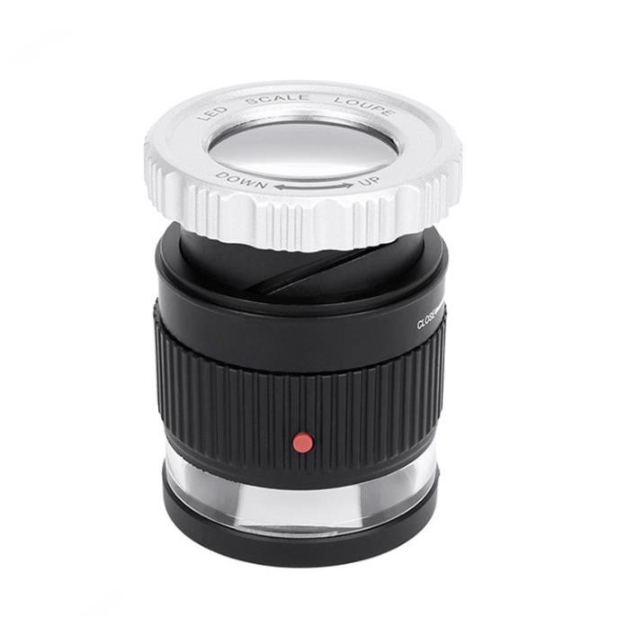 Kính lúp cầm tay 30x hd th-9006b được sử dụng để đọc sách, soi mạch điện,...
